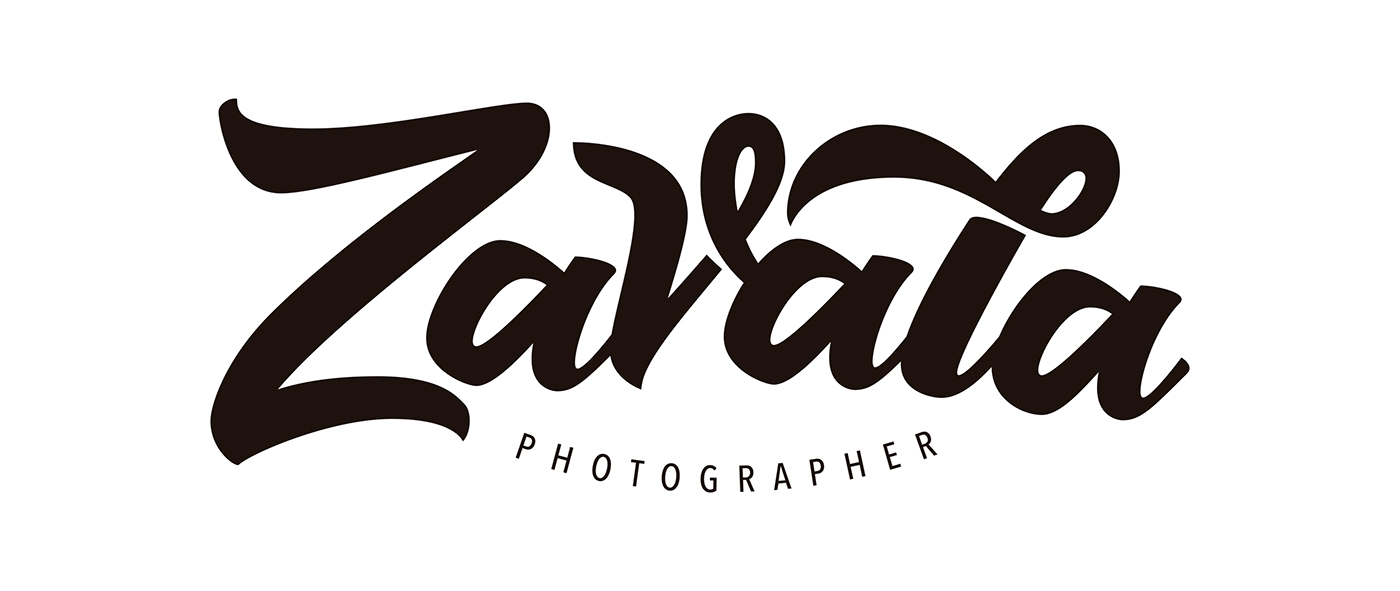 design lettering branding  logo Photography  brushletter