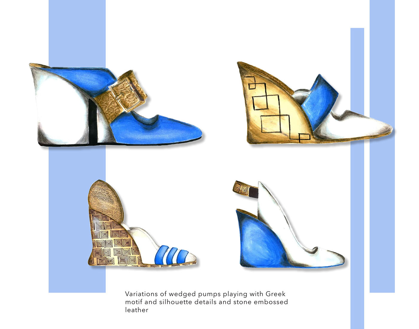 Handbag Design footwear design hand sketching rendering marker rendering InDesign Illustrator Fashion 