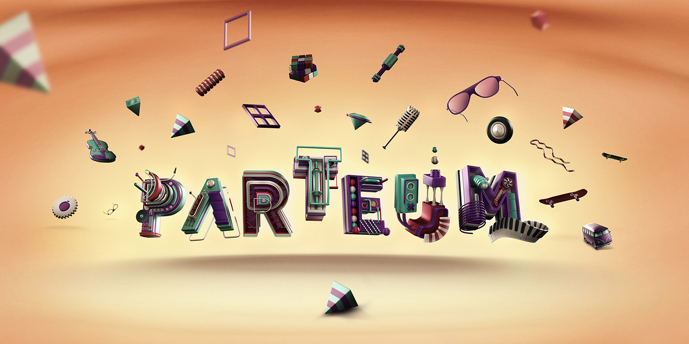 parteum song lettering Fun