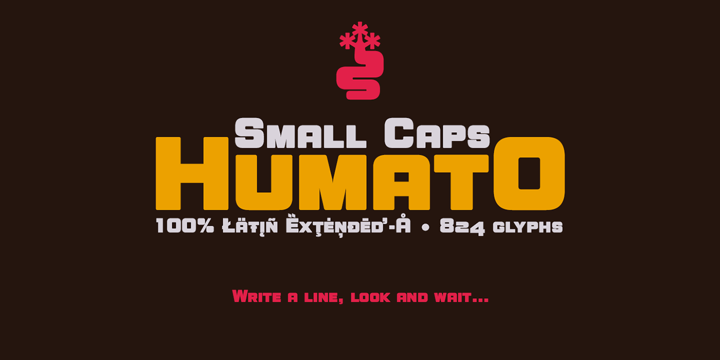 Humato Small Caps fonts & Broken Styles