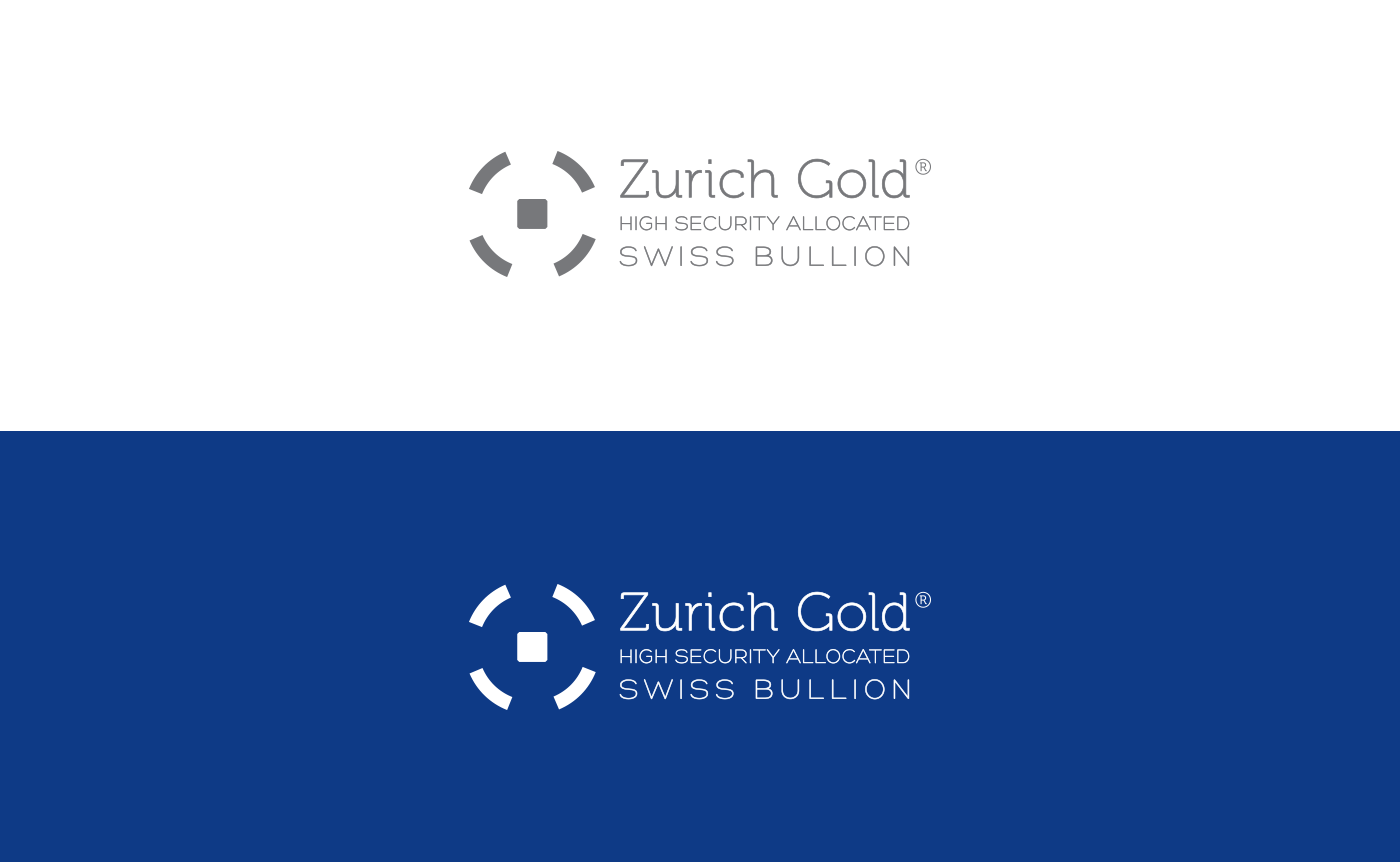 Logo Design Zurich gold oro buillon buillons Lingotto design commercio commerce