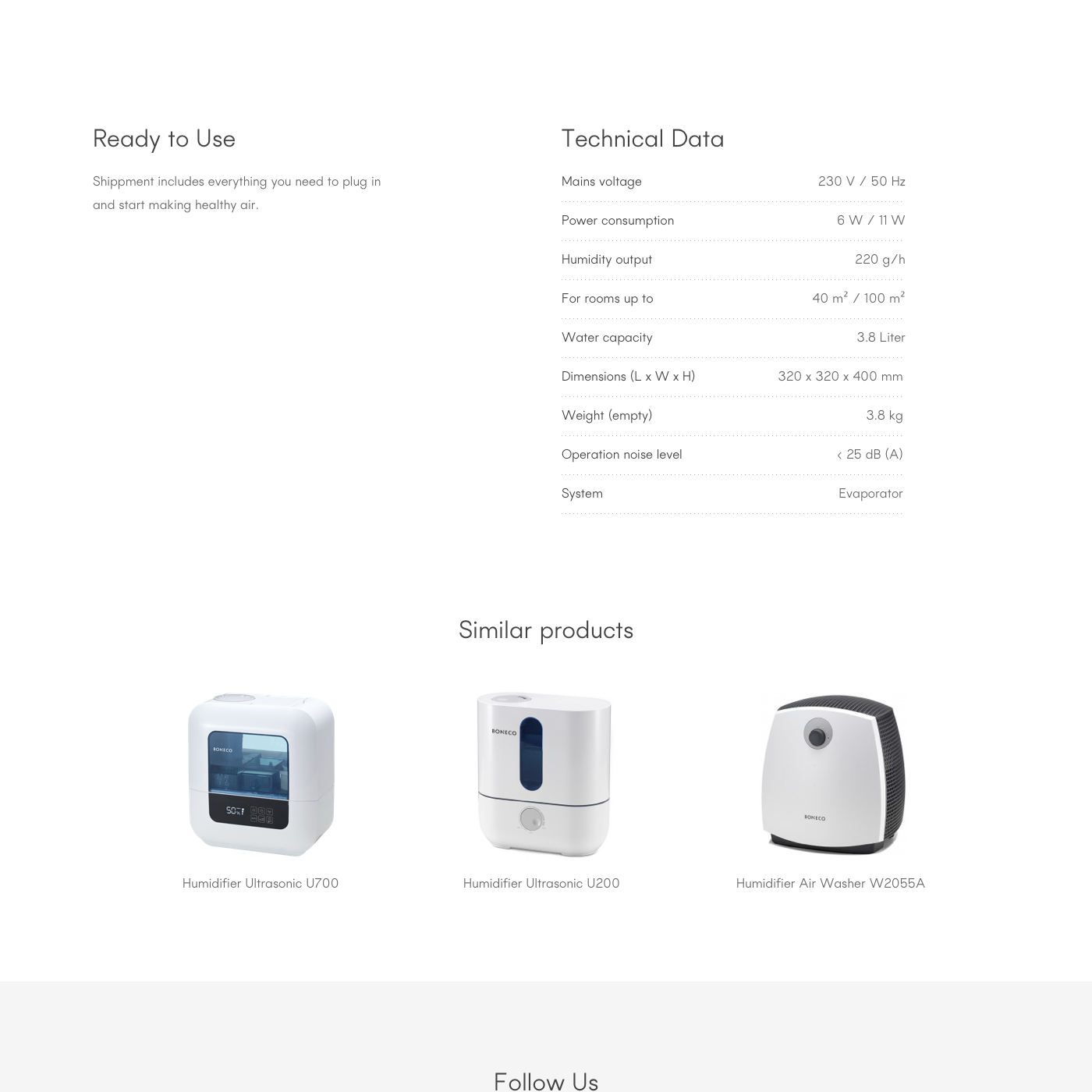 boneco Layout Website UI minimal clean corporate
