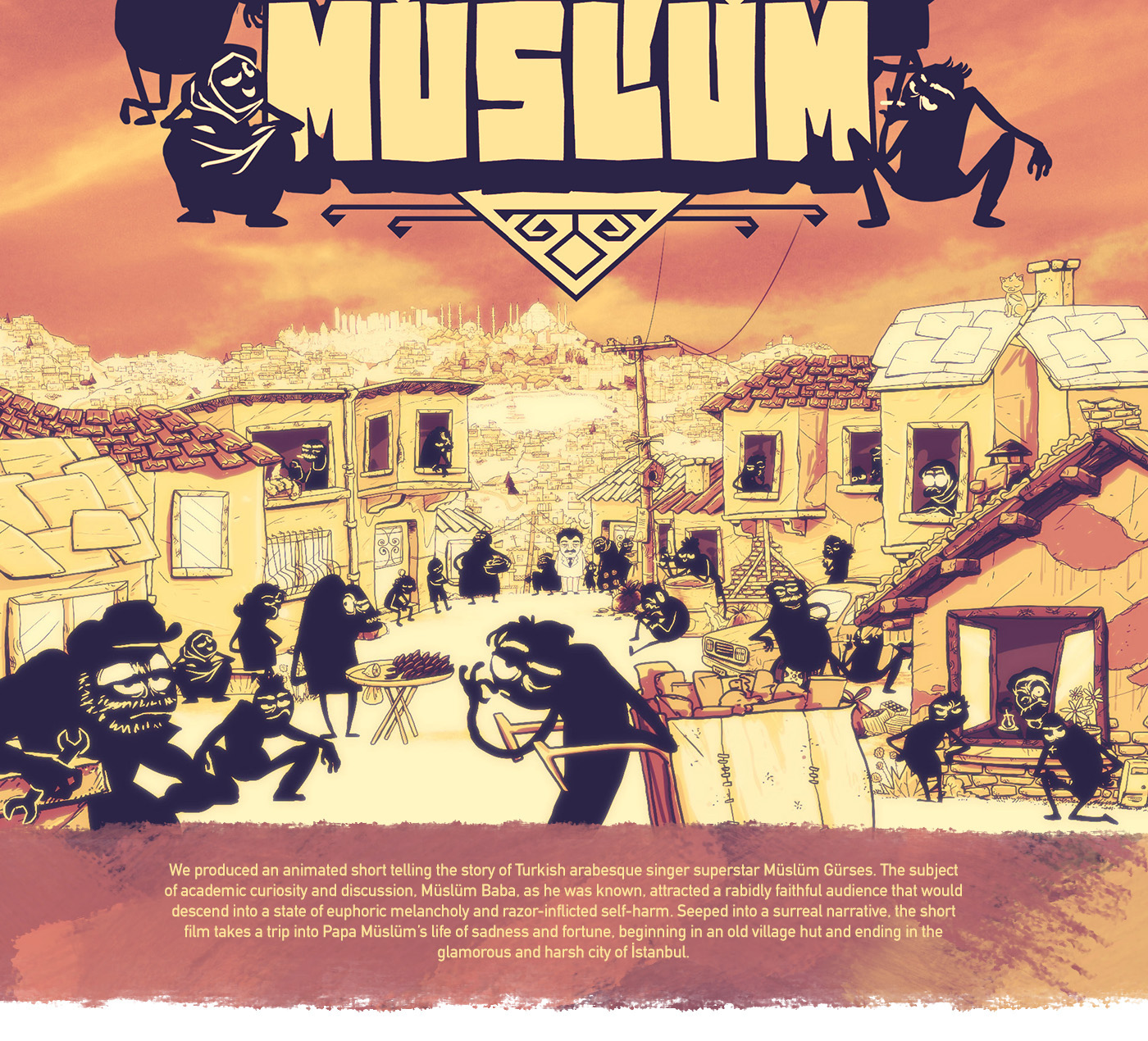 biography Müslüm Gürses müslüm baba animation  Arabesque slum music torment Love Turkey