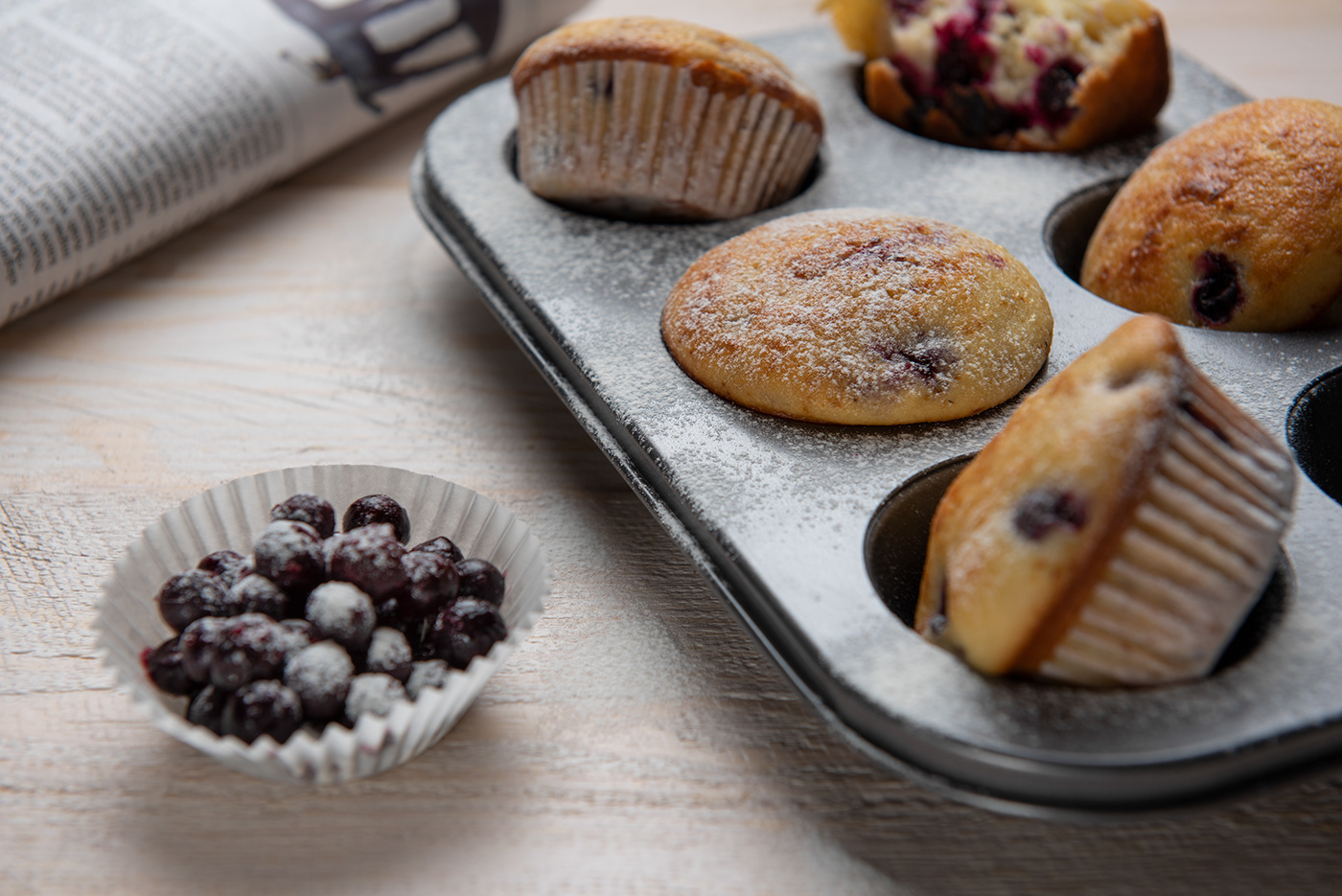 art blueberry Food  milk muffins Photography  splash styling  sugar