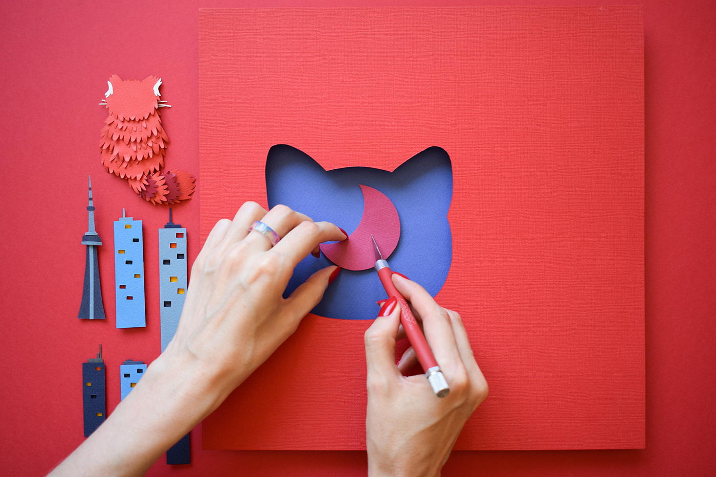 craft disney fanart ILLUSTRATION  Miniature paper paper art paper artist papercraft pixar