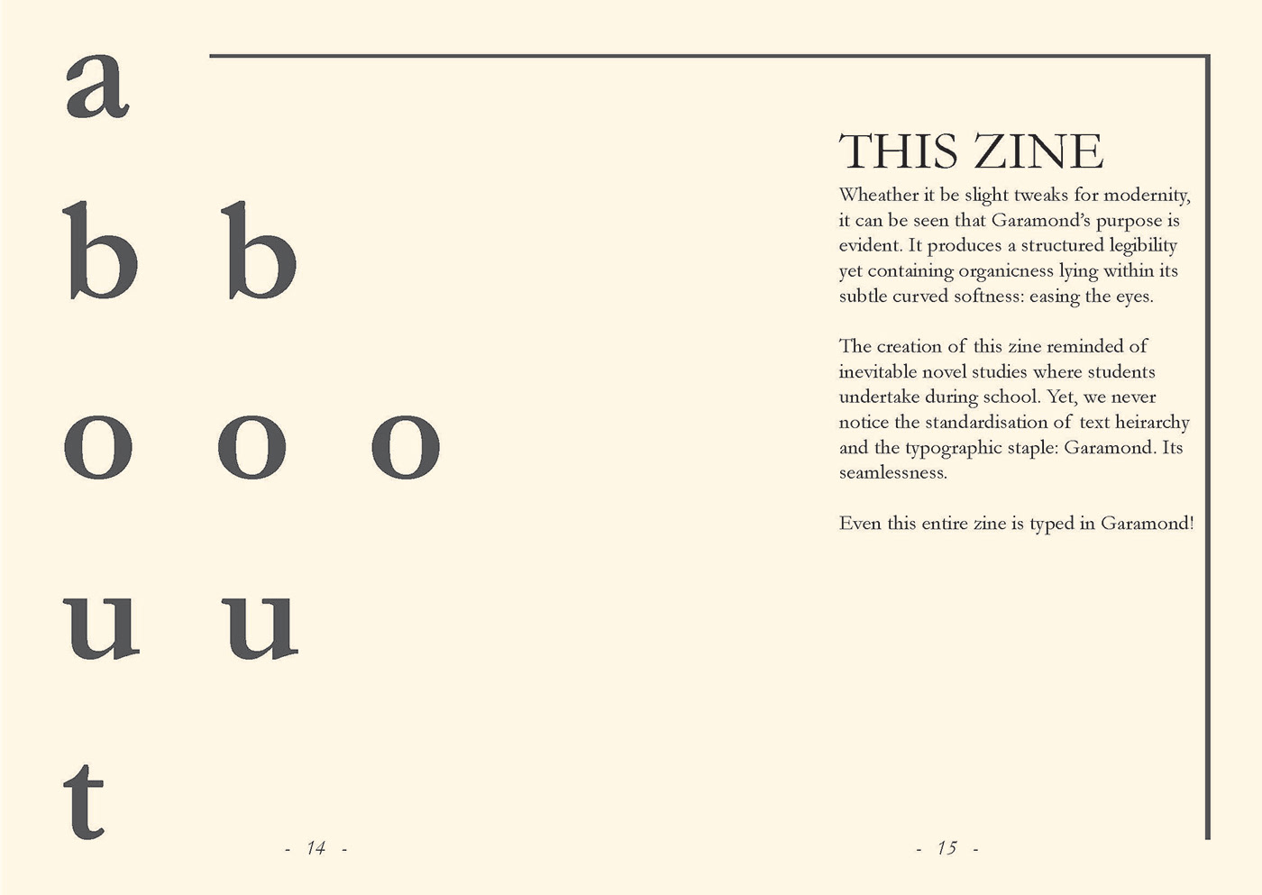 text typography   Graphic Designer font Display Typeface type design Zine  print