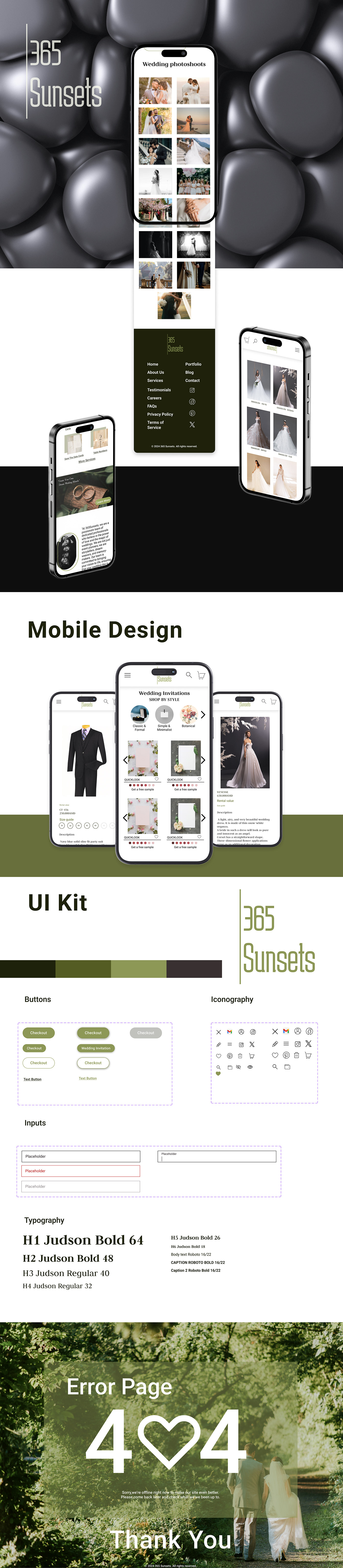 Website UI/UX user experience user interface ui design Web Design  landing page Website Design ux wedding website