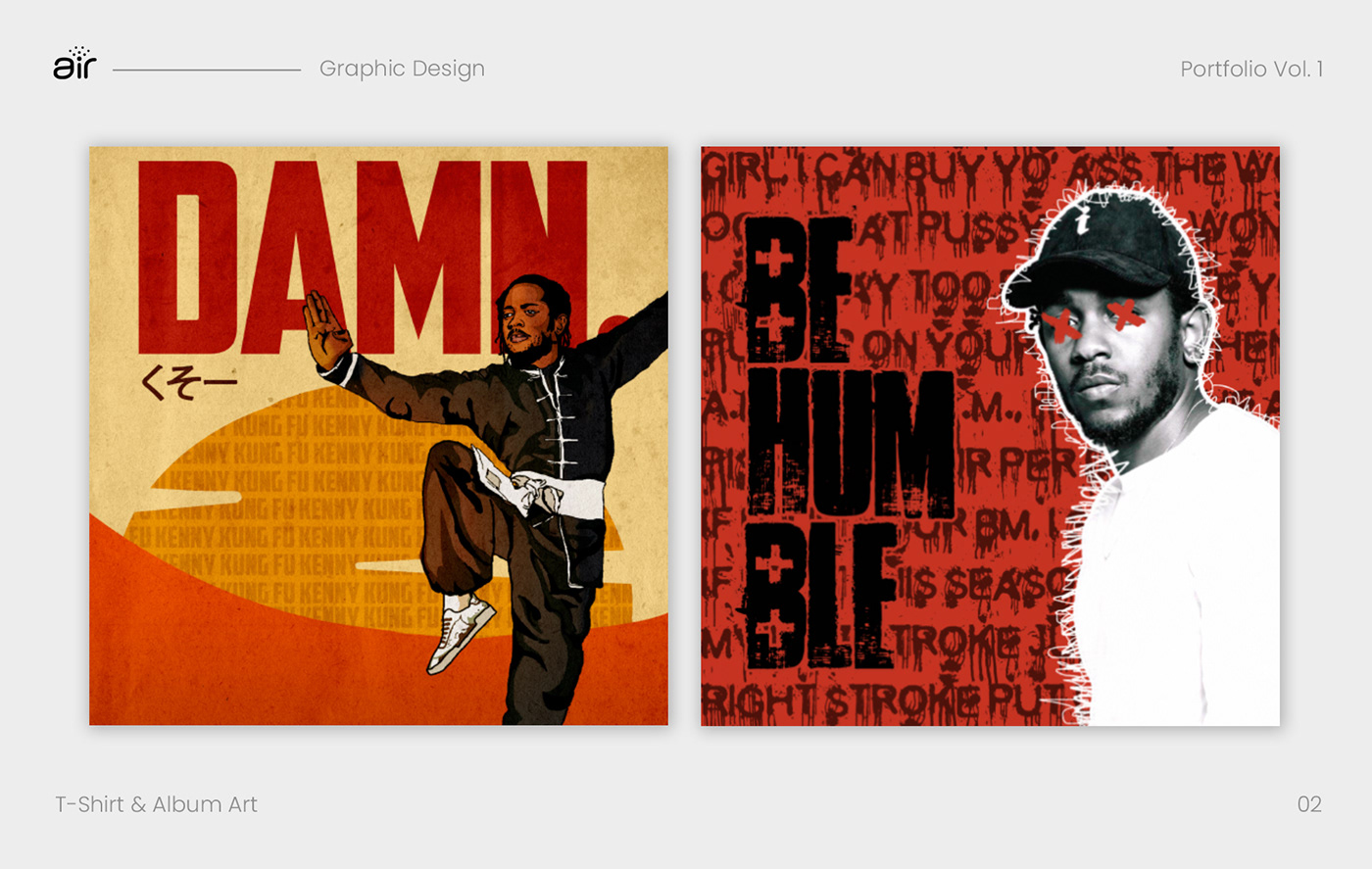 album art art graphic design  hip hop kendrick kendrick lamar kurt cobain logic portfolio Tshirt Design