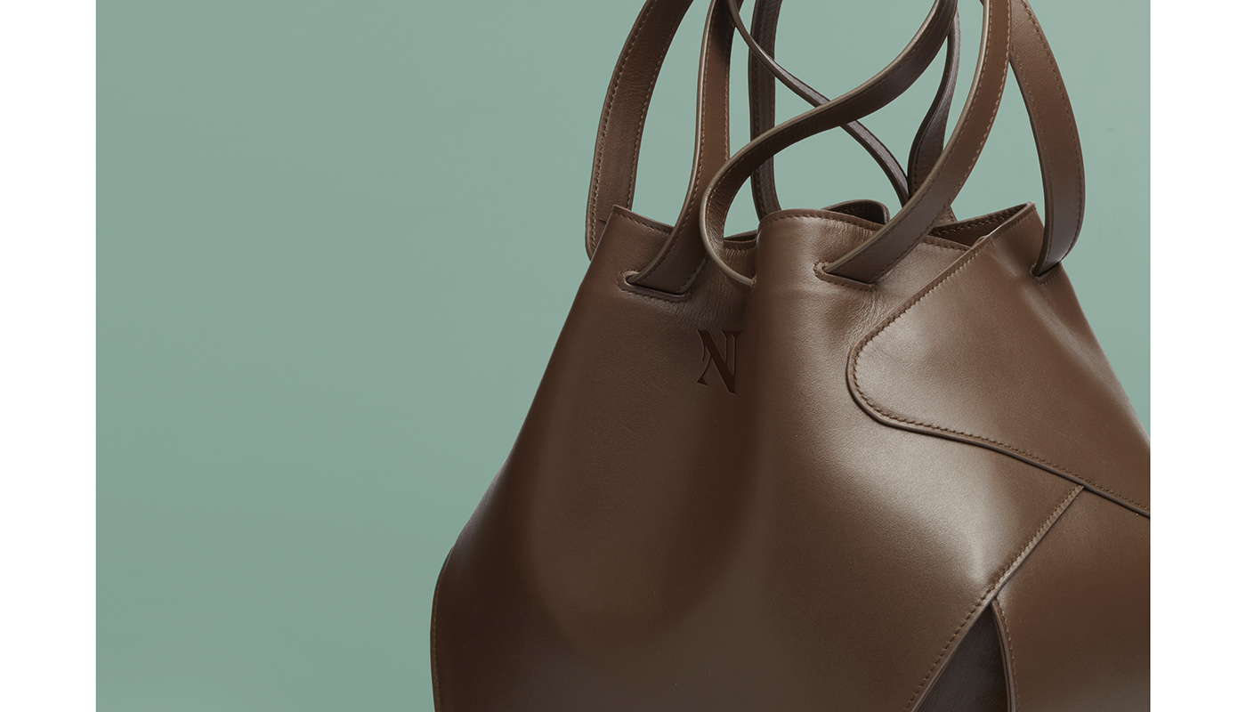 Italy New York nyc leather Fashion  handbag purse simple modern minimal