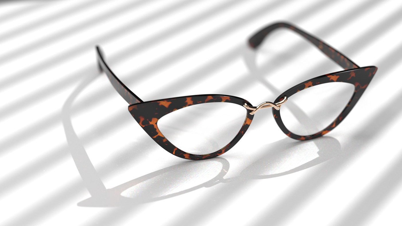 3dmodeling eyeglasses eyewear Fashion  glasses luxury rendering visualization
