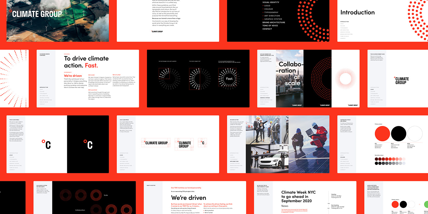 The Climate Group on Behance