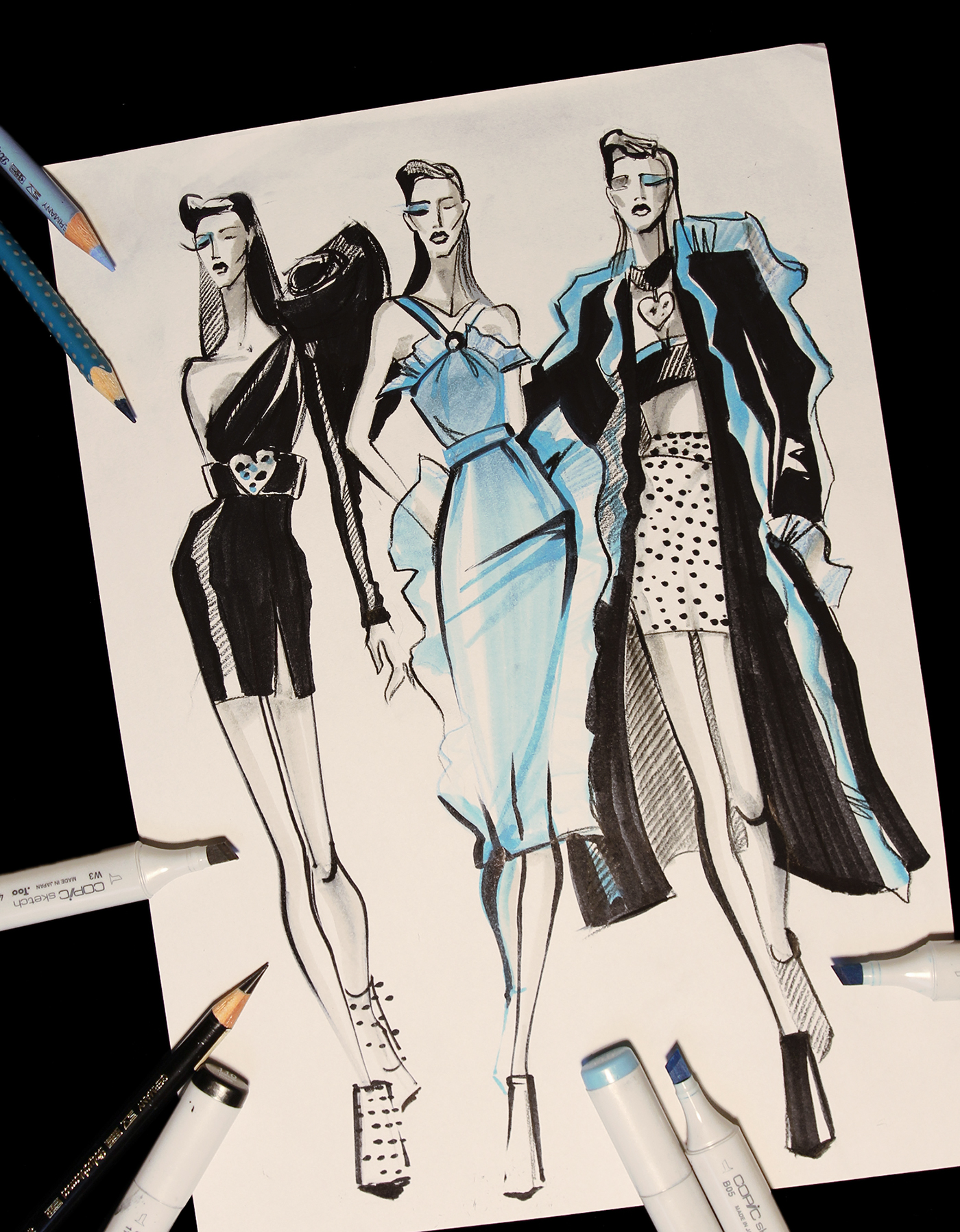 fashion week jeremy scott Bottega Veneta fashion illustration Fashion illustrator Fashion Designer fashion design milan milano italia