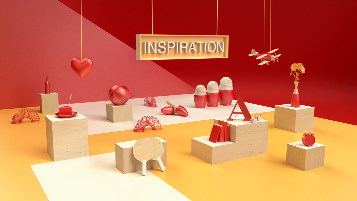 art direction  Playful desing 3Dillustration graphicdesign 3D creative pitch graphic color
