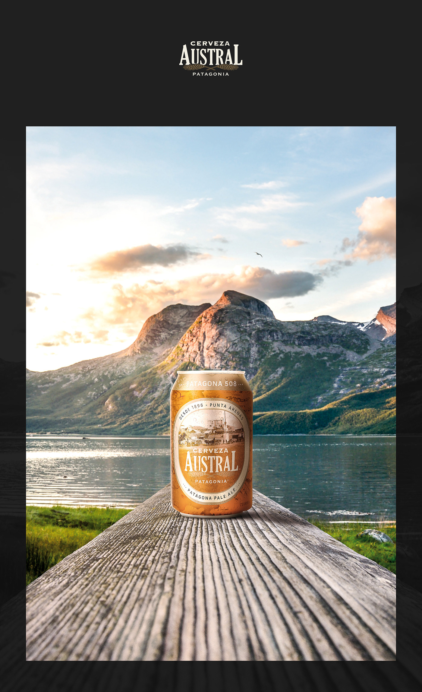 cerveza Cerveza Austral austral patagonia retoque beer publicidad retouch ccu Advertising 