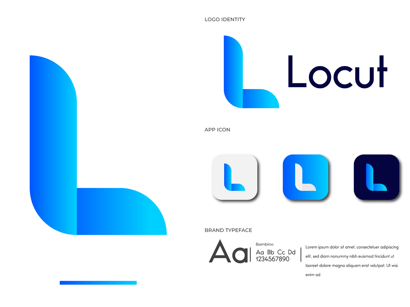 Modern L Letter Logo | Modern App Logo |Branding Design on Behance