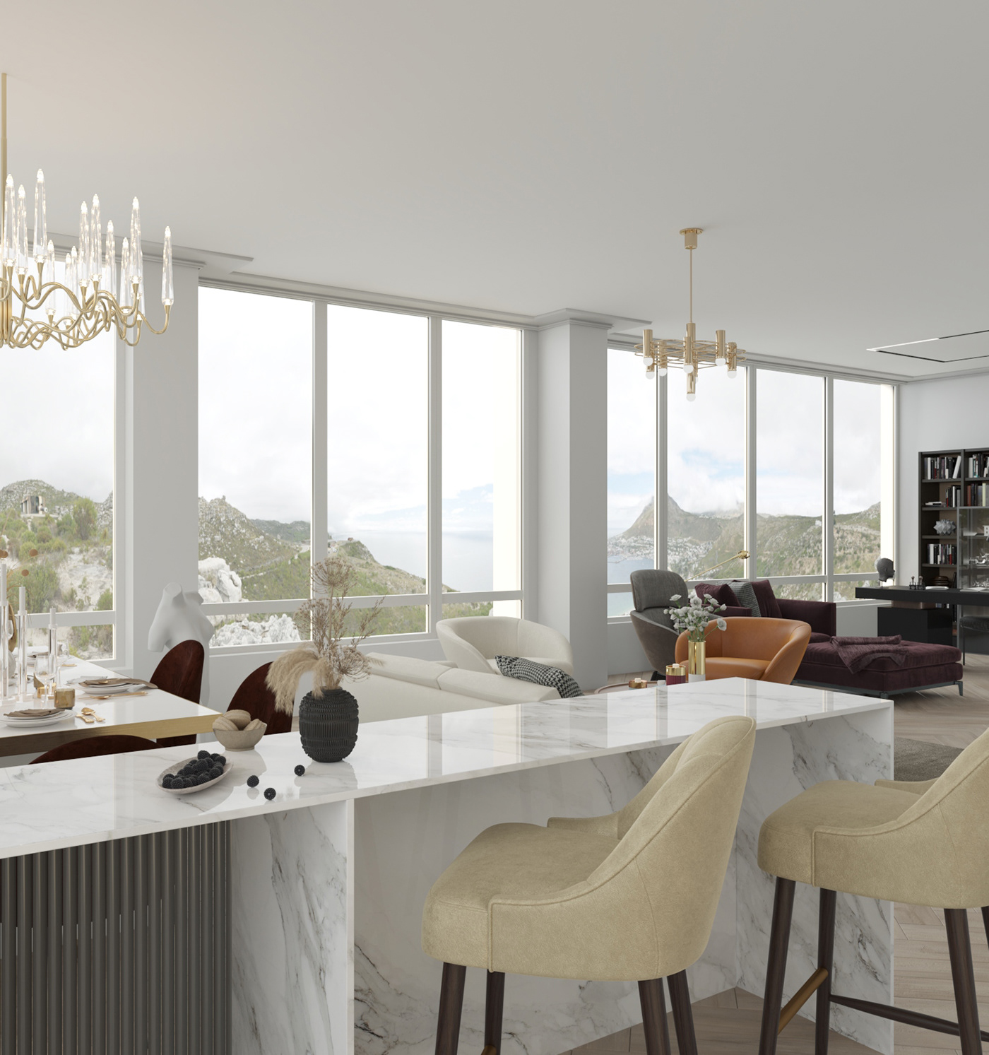 3D 3ds max architecture archviz corona render  Interior interior design  Render visualization vray