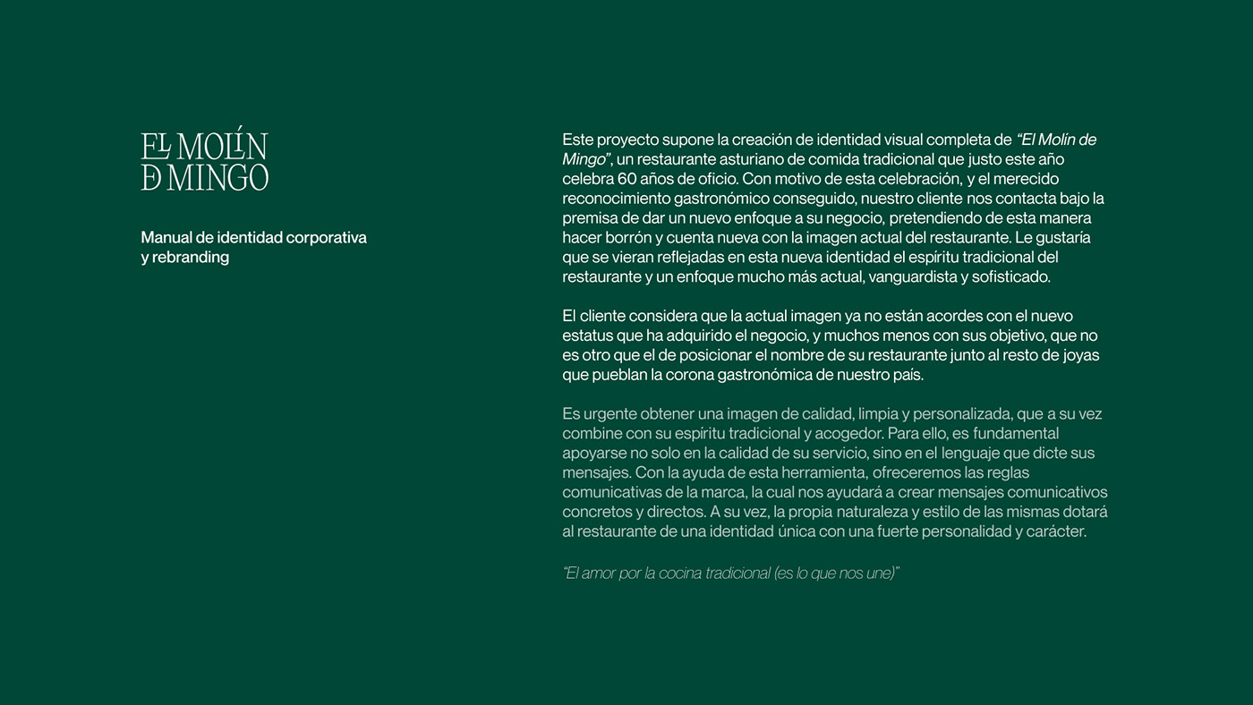 brand brand identity green logo Manual de Identidad rebranding Verde