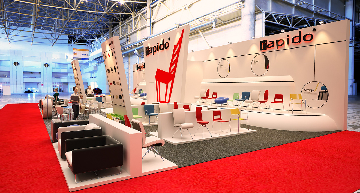 Stand Exhibition  booth Exhibition Design  stand design exhibition stand design Exhibition Booth 3D architecture
