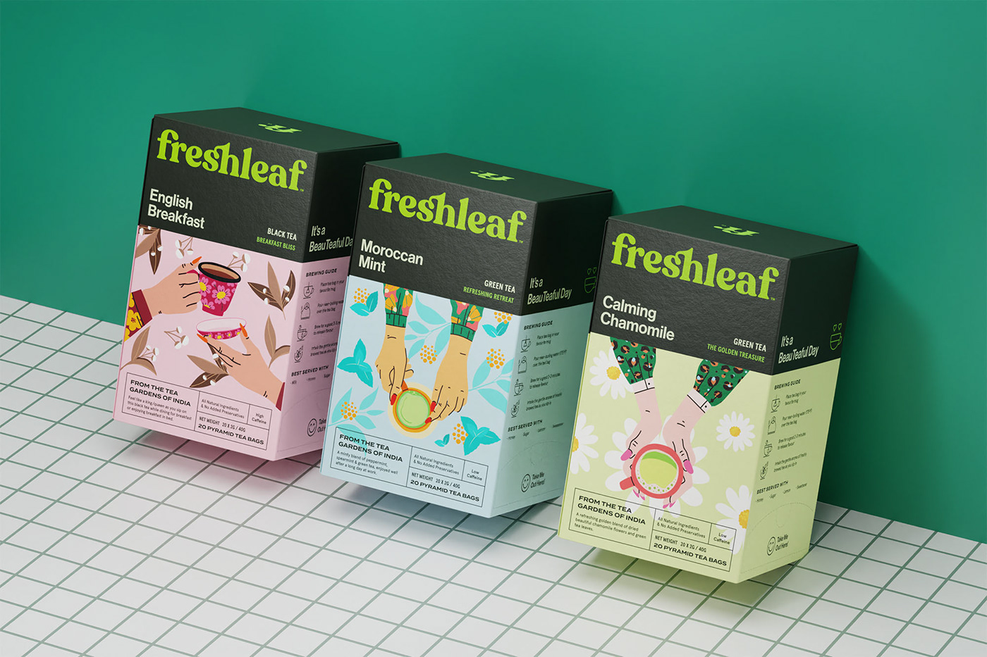 beverage branding beverages packaging design tea Tea brand design tea brand identity tea branding Tea Packaging tea packaging design tea redesign