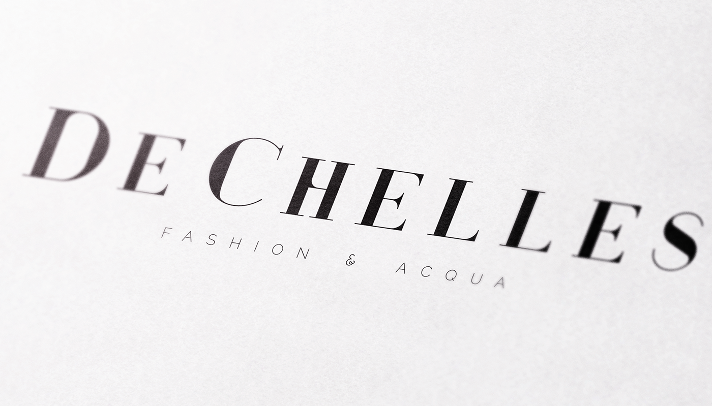 Fashionfilm Website branding  logo lingerie dechelles