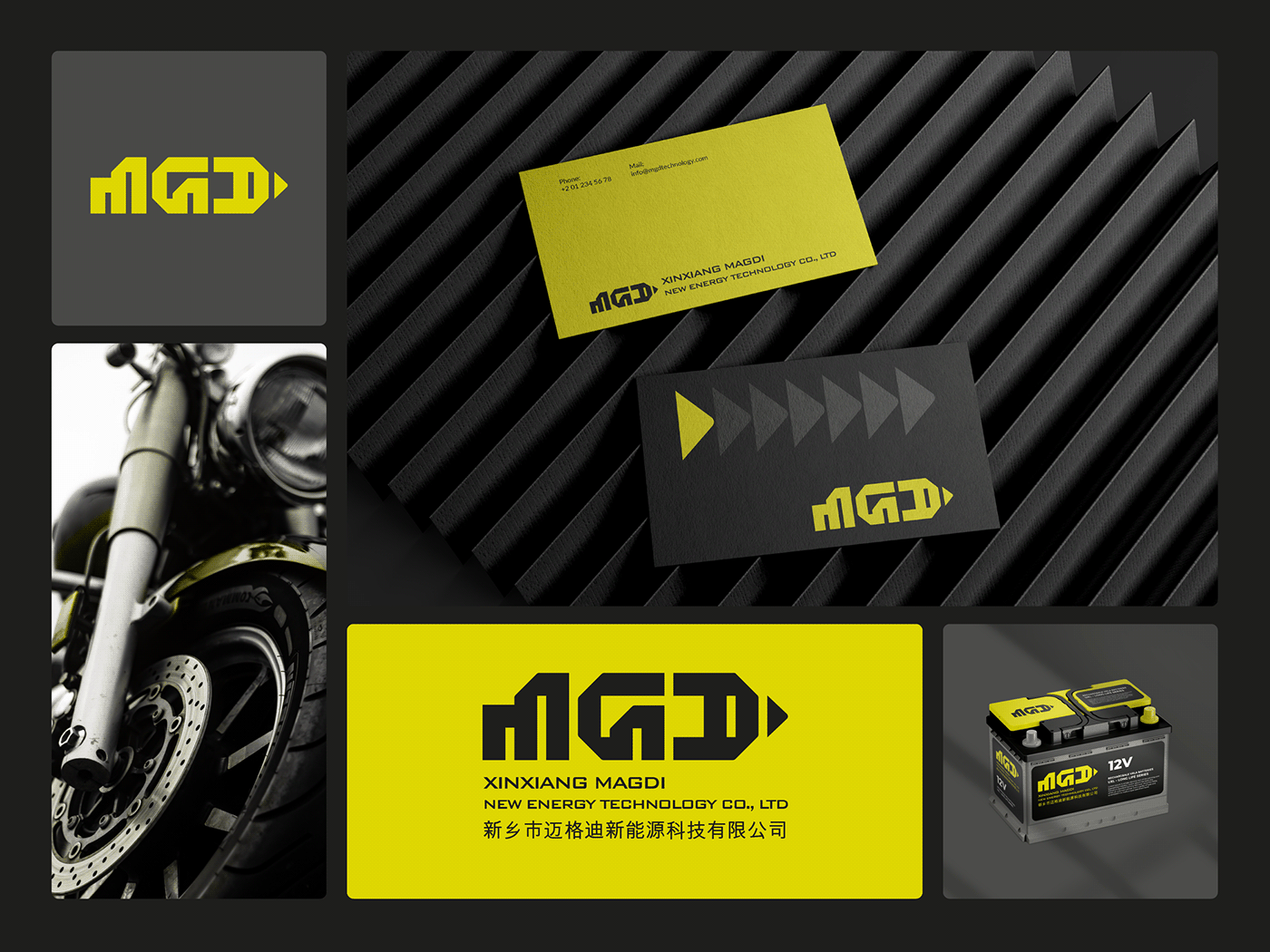 motorcycle motorbike logo brand identity visual Logo Design visual identity business card identity