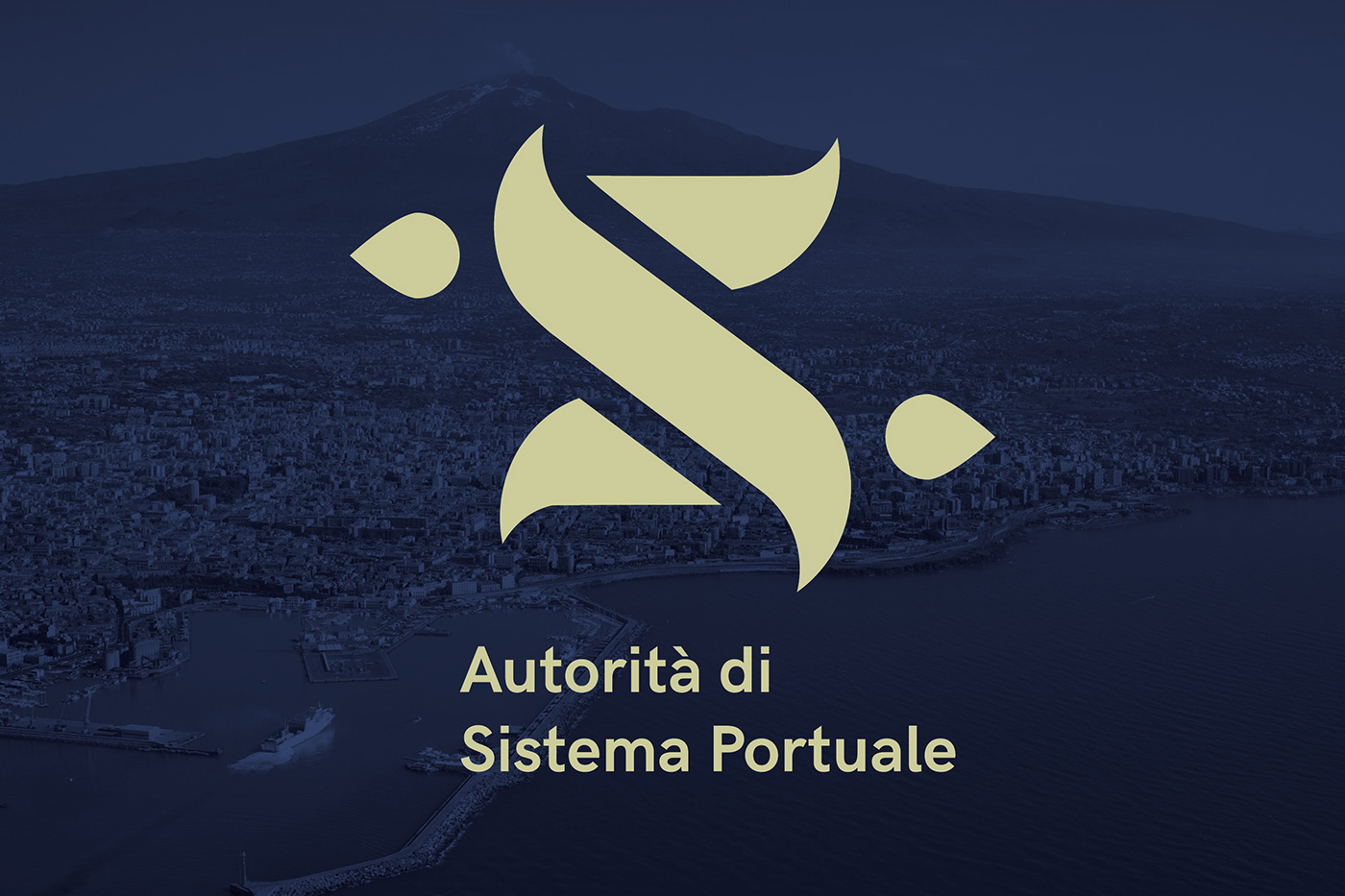 corporate brand assoporti logo porto sea beach site identity