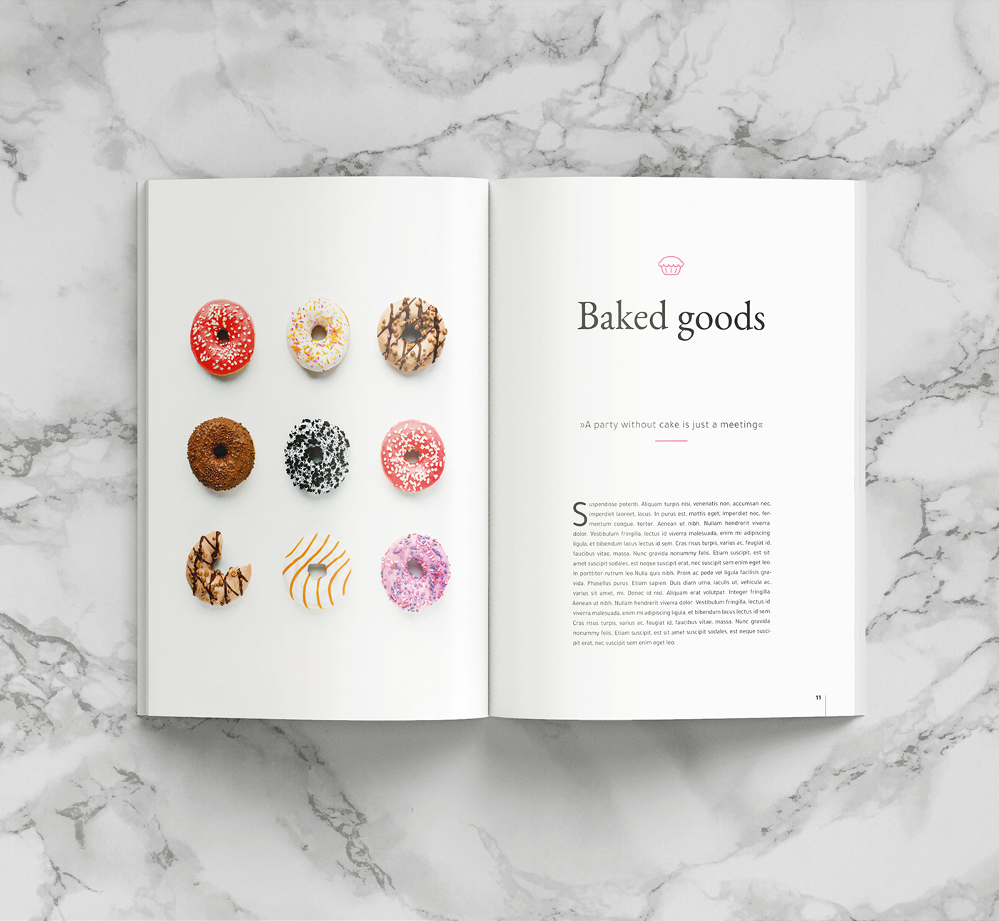 Baked Goods – Recipe Book Template