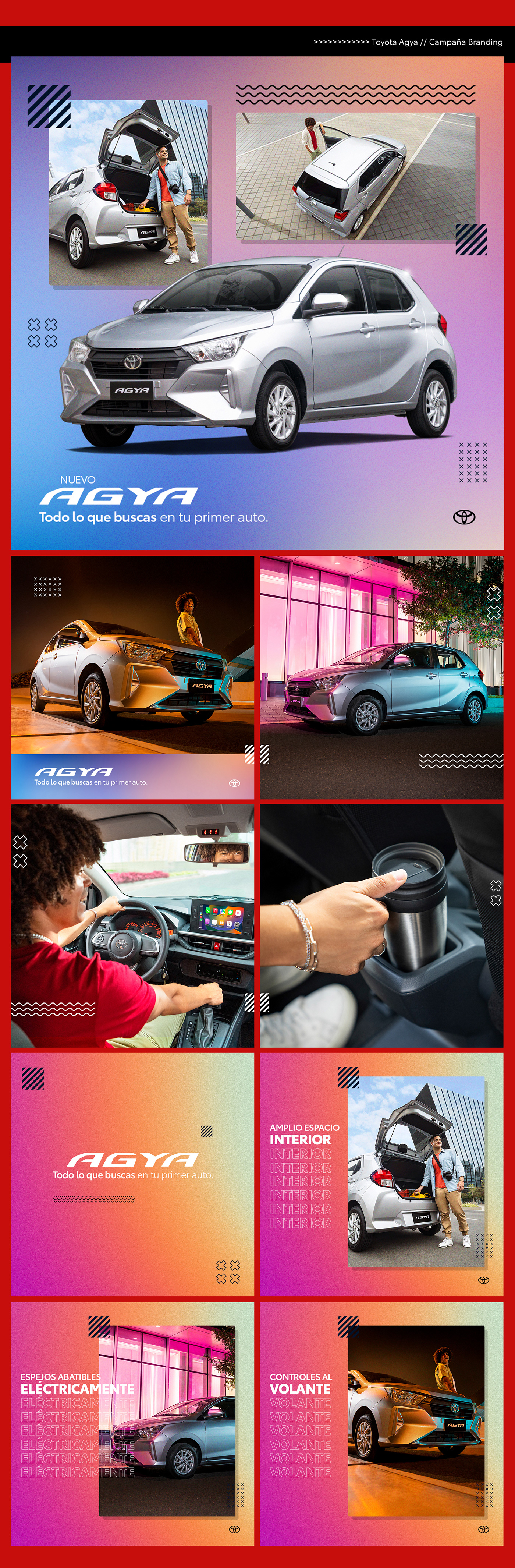 automotive   car publicidad publicity retoque retouch lifestyle prius toyota Social media post