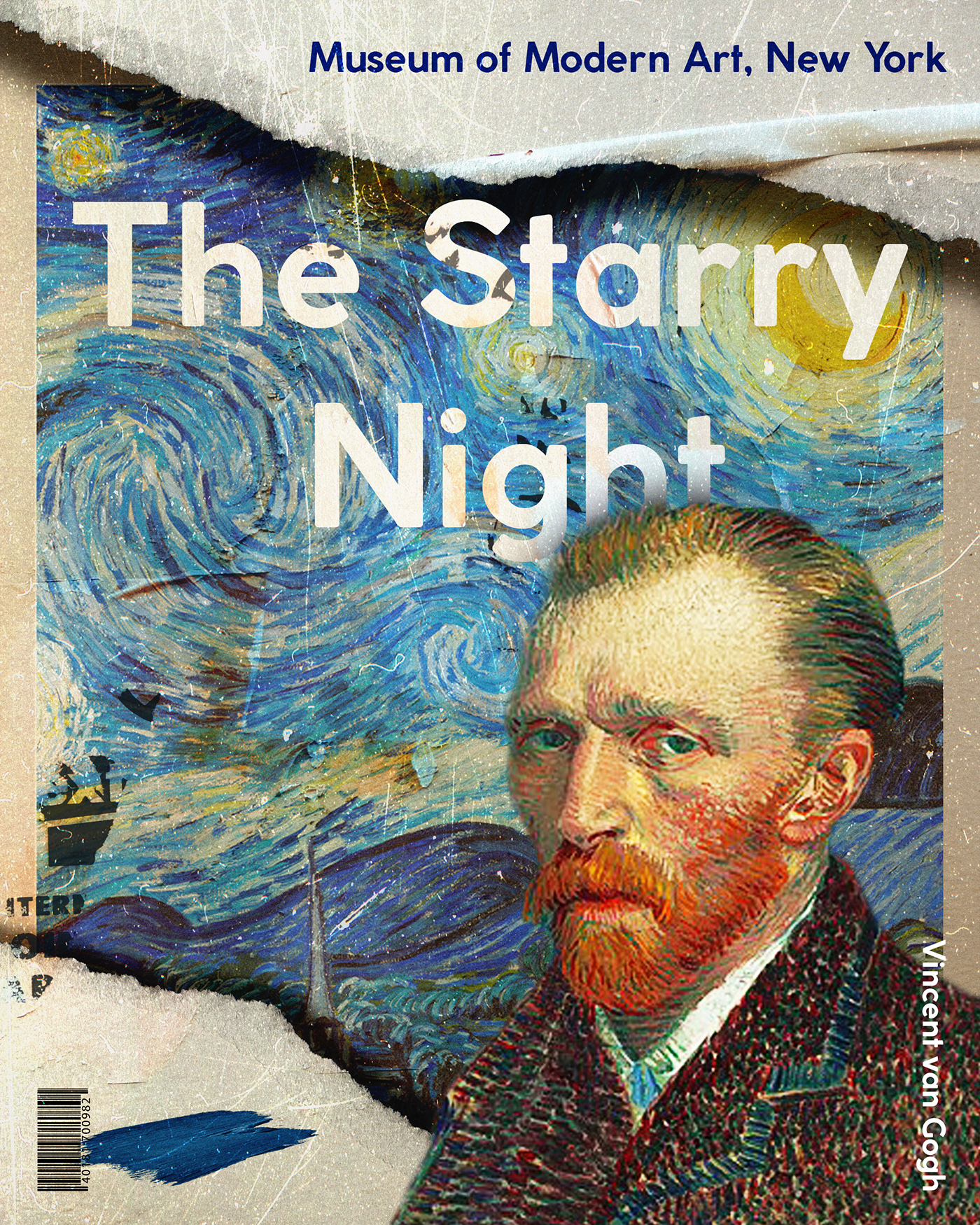 Graphic Designer van gogh vincent van gogh poster Poster Design the starry night арт