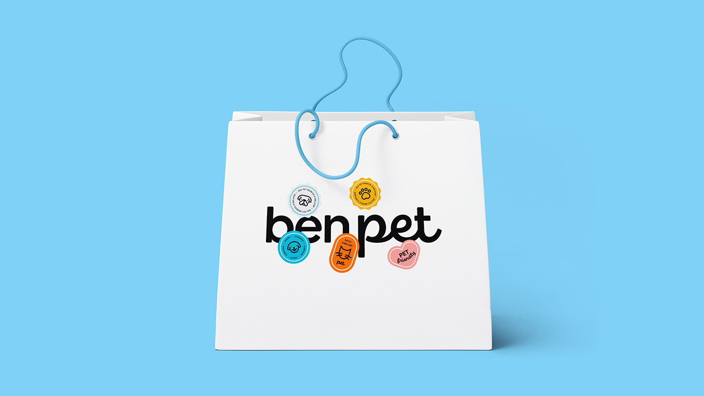 petshop Pet Pug brandidentity branding  logo visualidentity minimal brand petstore