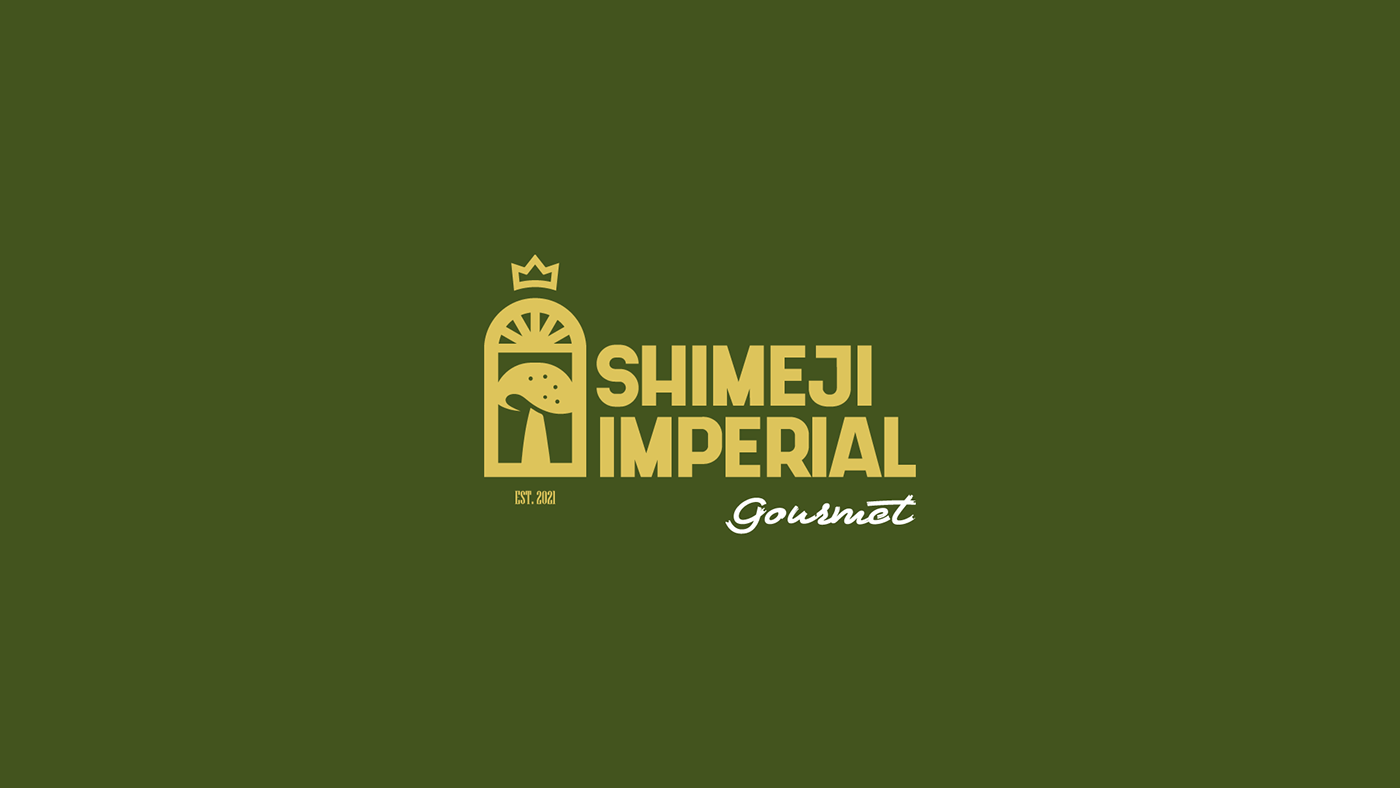 branding  identidade visual logo Logo Design Logotipo Logotype marca mushroom Shimeji visual identity