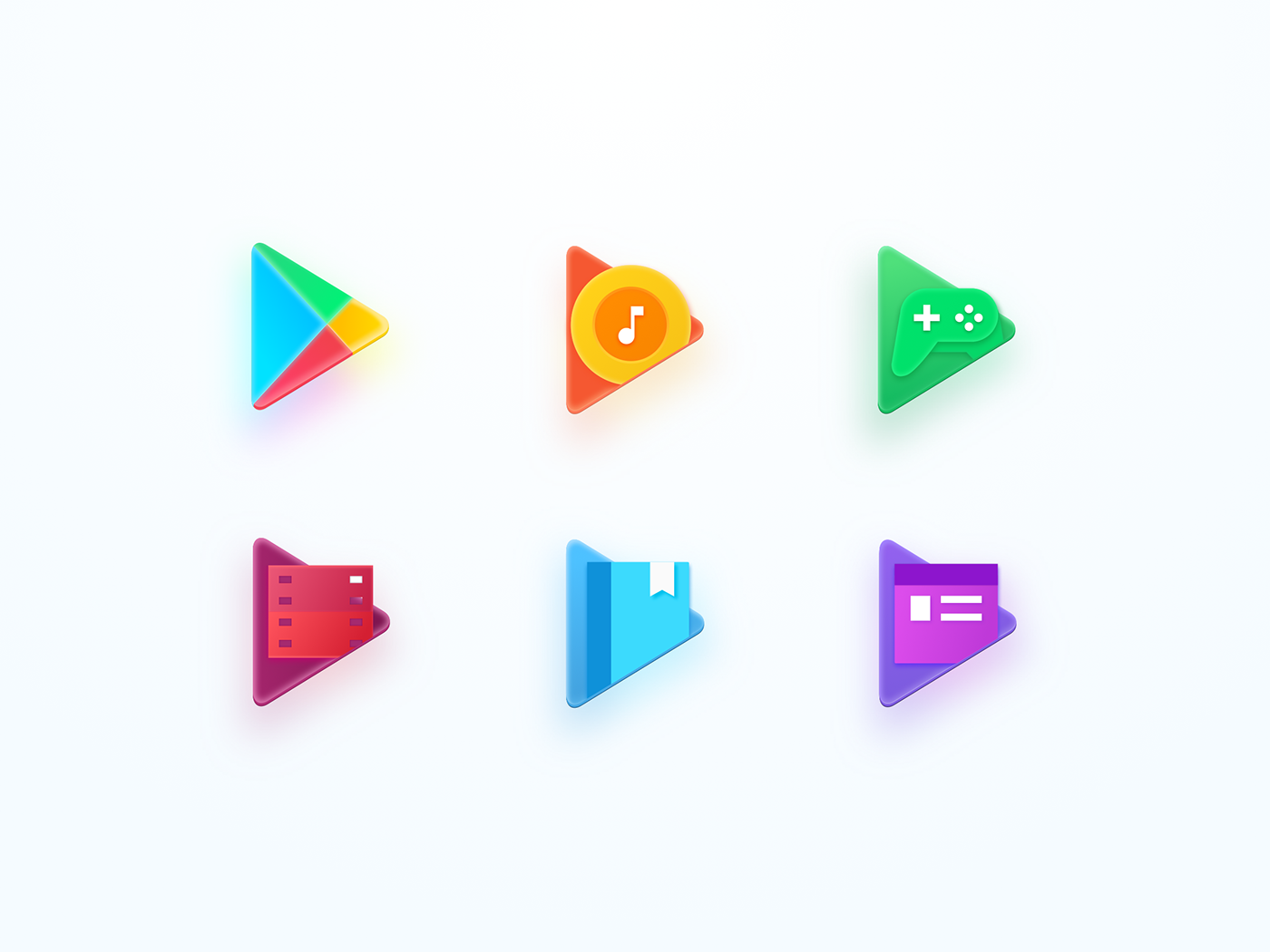 Google Play Icon redesign