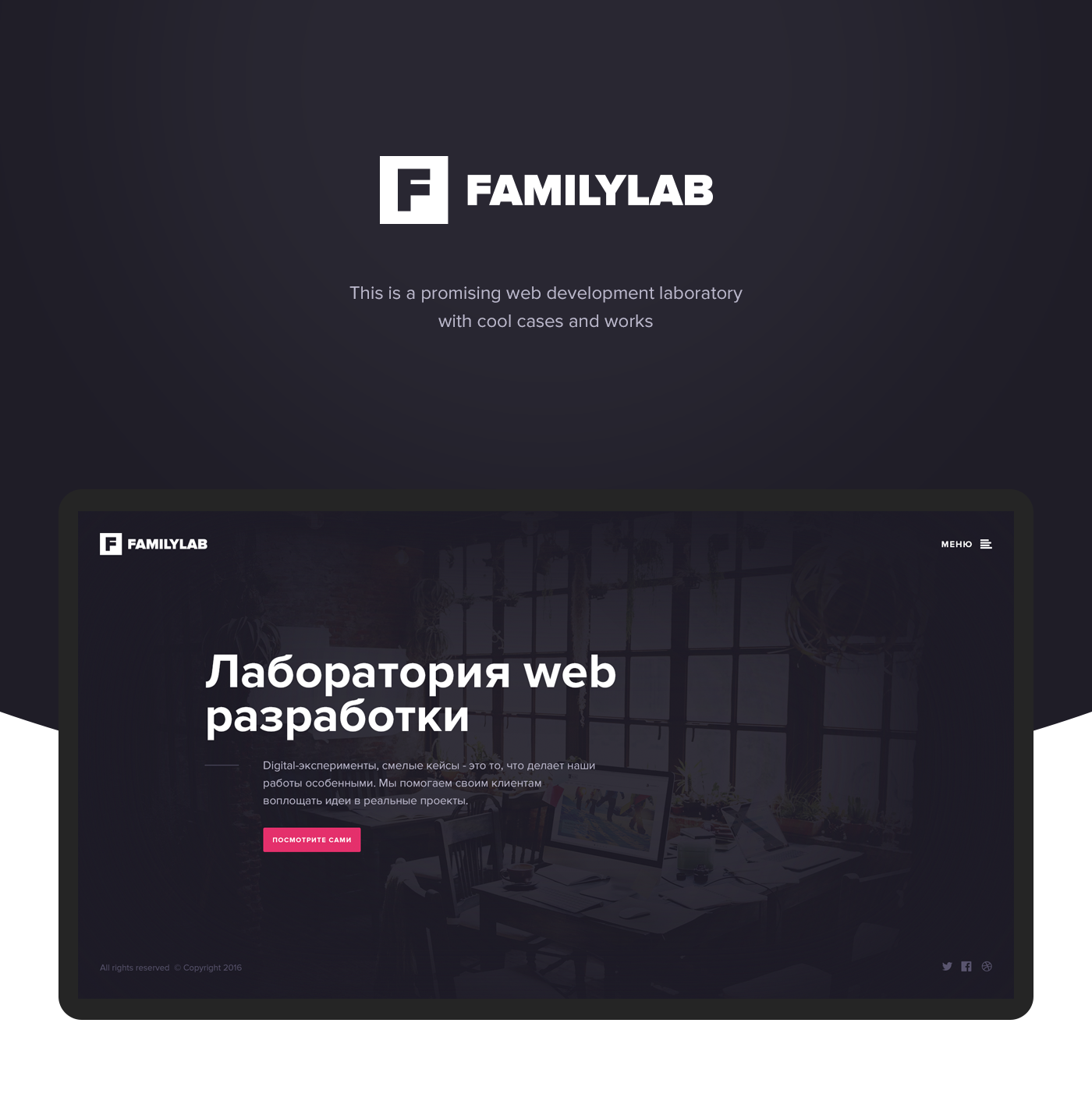 clean flat UI ux Web business Webdesign agency Layout