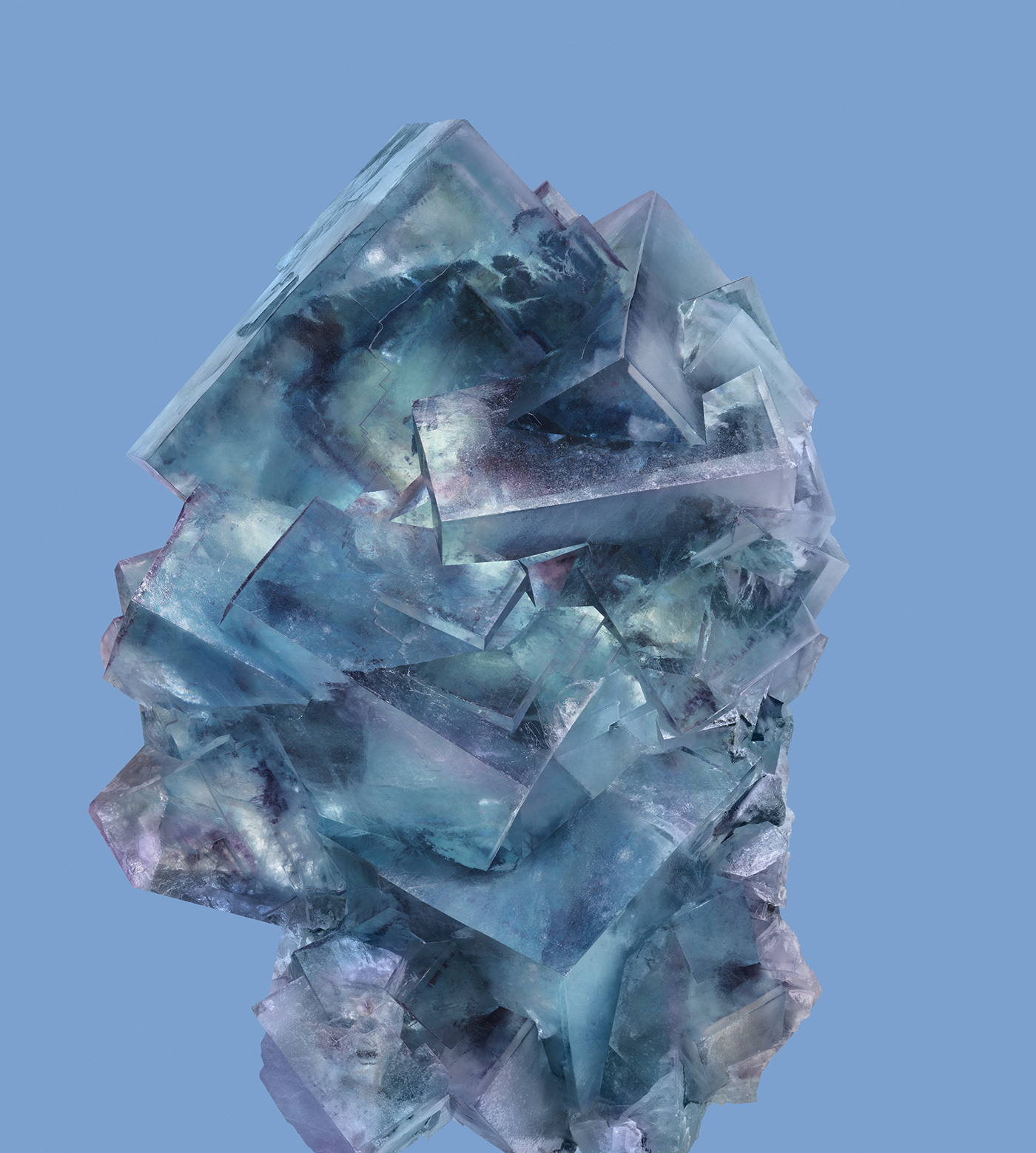 crystal diamond  square blender 3d art