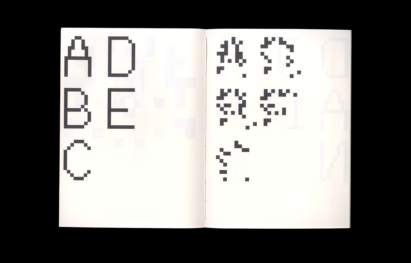 typefacedesign Typeface typography   Zine  Typespecimen editorial