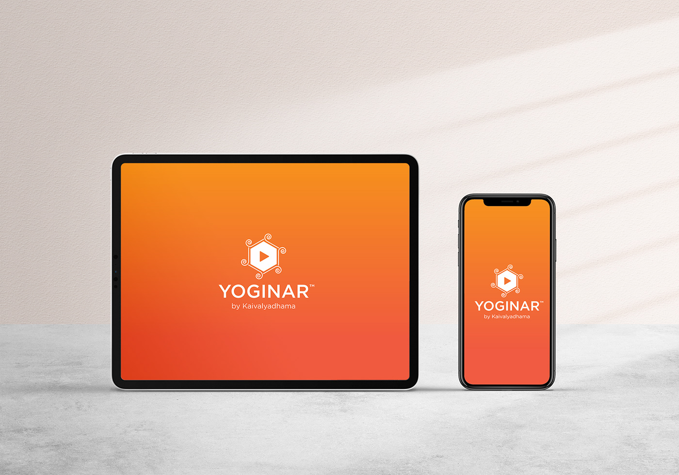 branding  Kaivalyadhama logo MODERN TRADITIONAL seminar video webinar Yoga yoga mat yoginar
