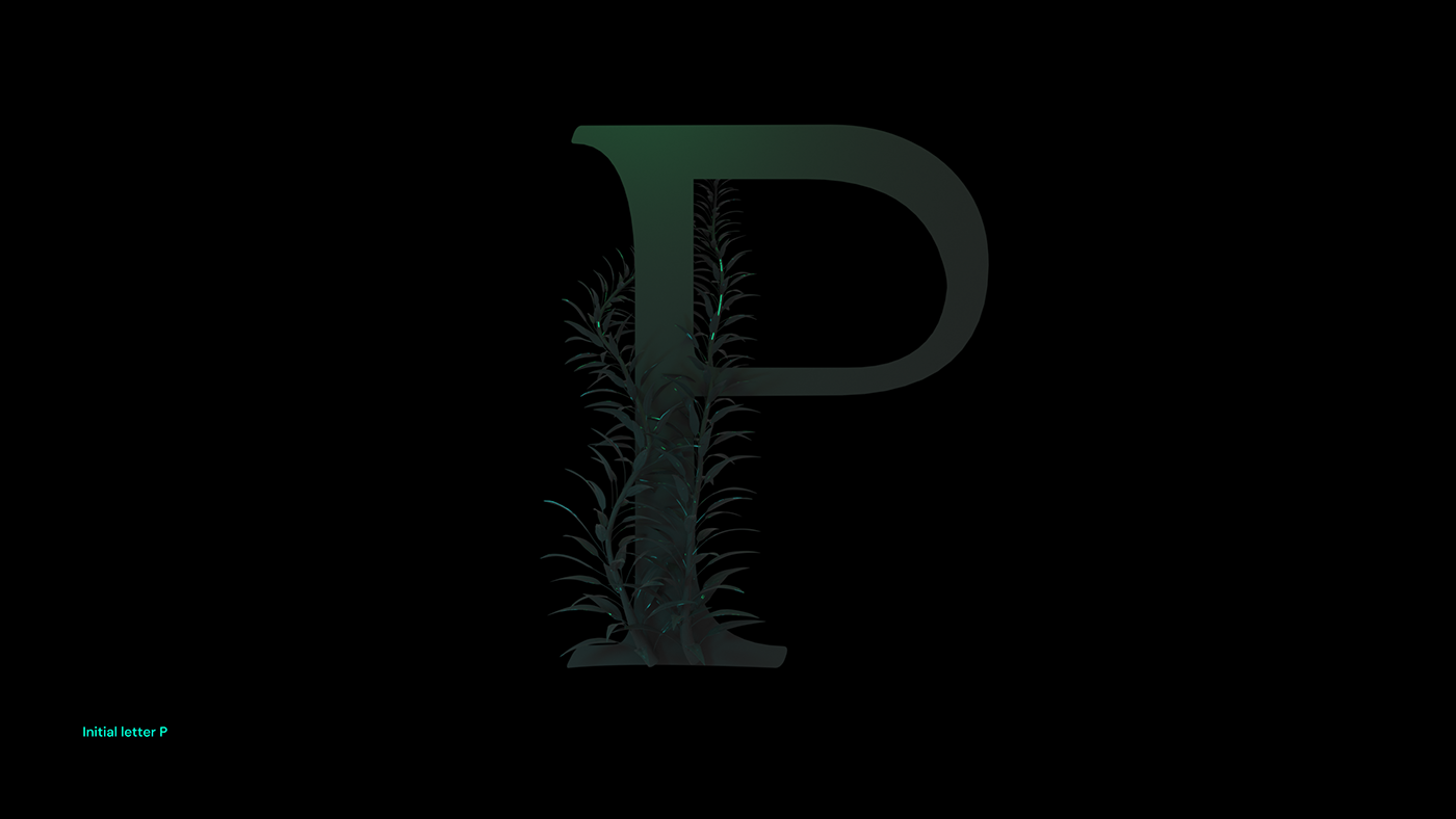 Initial letter P