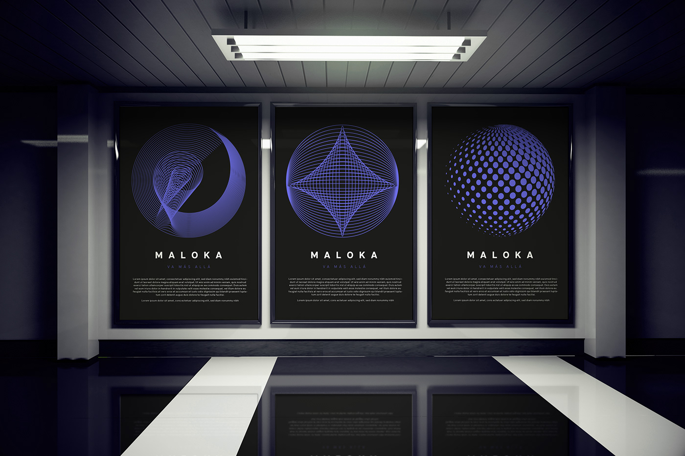 maloka marca branding  brand book prints editorialdesign ILLUSTRATION  Webdesign Space  science