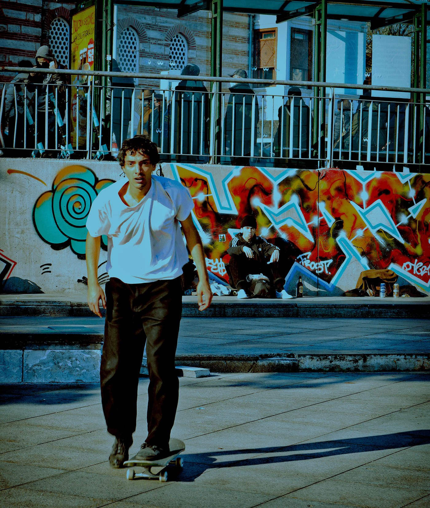 Beşiktaş istanbul magazine Photography  skate skateboard skateboarding skateboards sport Turkey