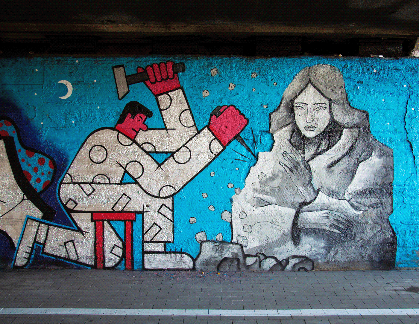 painting   Graffiti wall handmade mmczolowsky