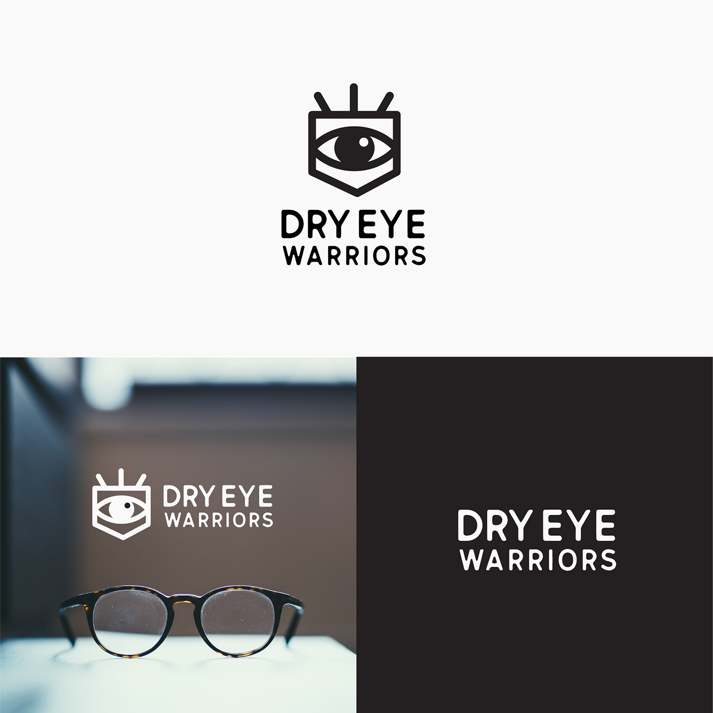 art branding  dryeye eye graphic design  Icon logo