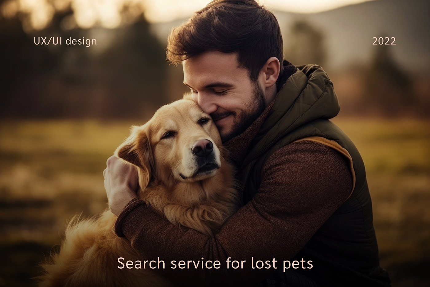 UI/UX service pets Cat dog