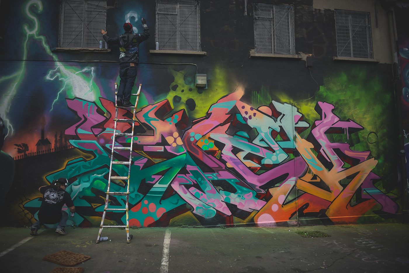 Graffiti people allcityjam dublin Ireland Photography  rafalwojcicki Outdoor art Street