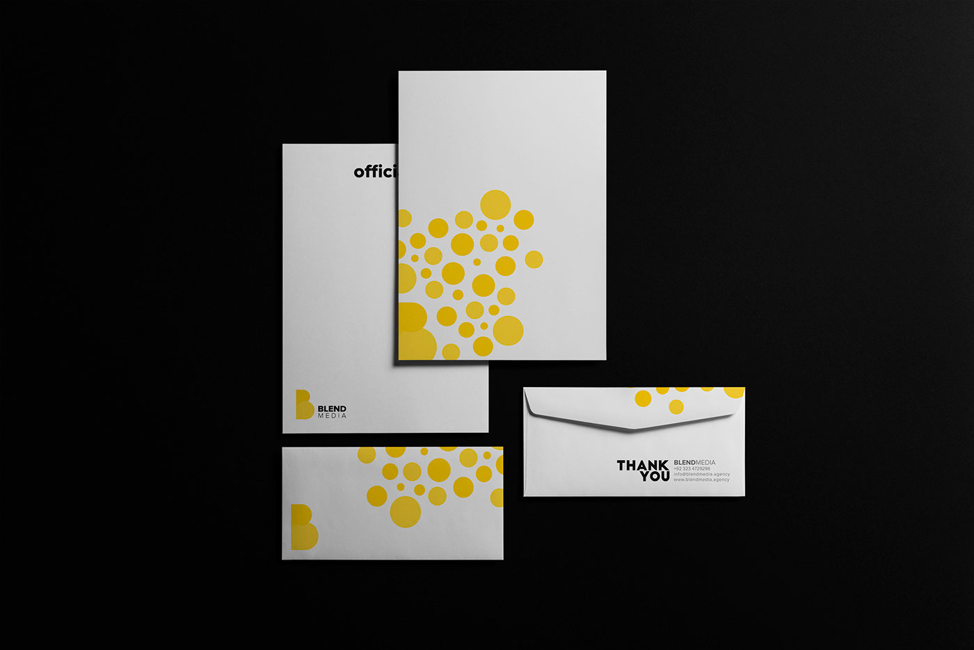 branding  marketing   agency identity adobeawards blend haseebdanyal