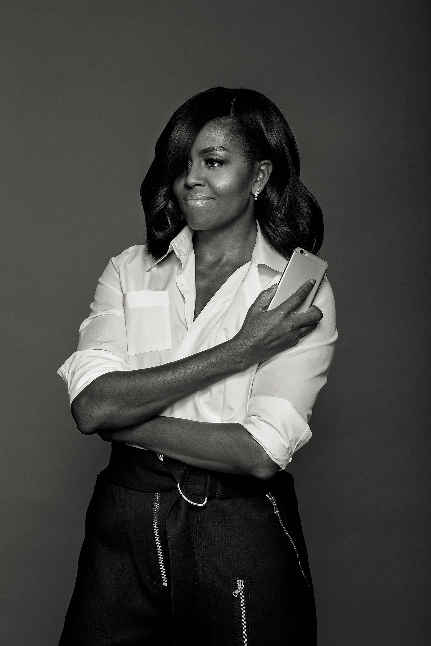 b&w portraits black & white color portraits celebrities michelle obama FLOTUS the verge vox media