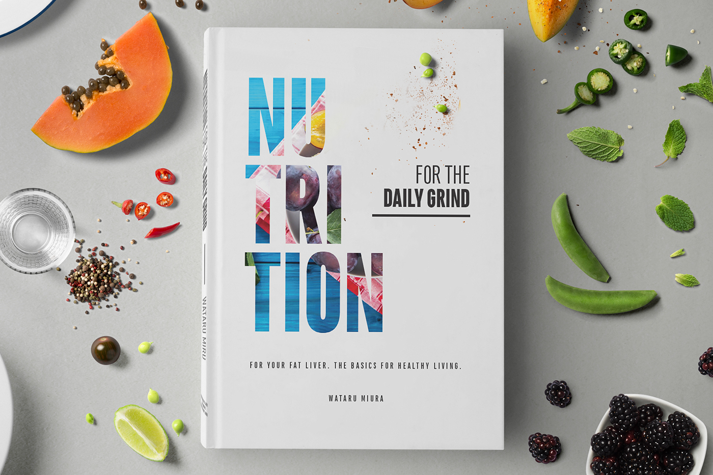 vegan cookbook cover design recipe page layout nutrition insesign Illustraitor photoshop