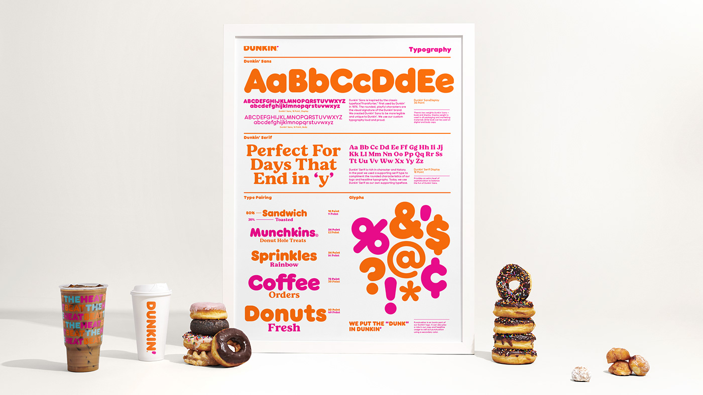 dunkin' jkr brand strategy brand identity Packaging Launch Campaign Social Media Content