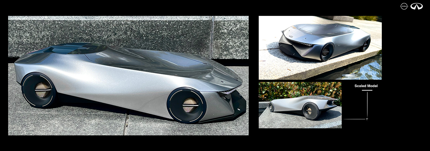 automotive   car car design concept design Digital Art  infiniti sketch