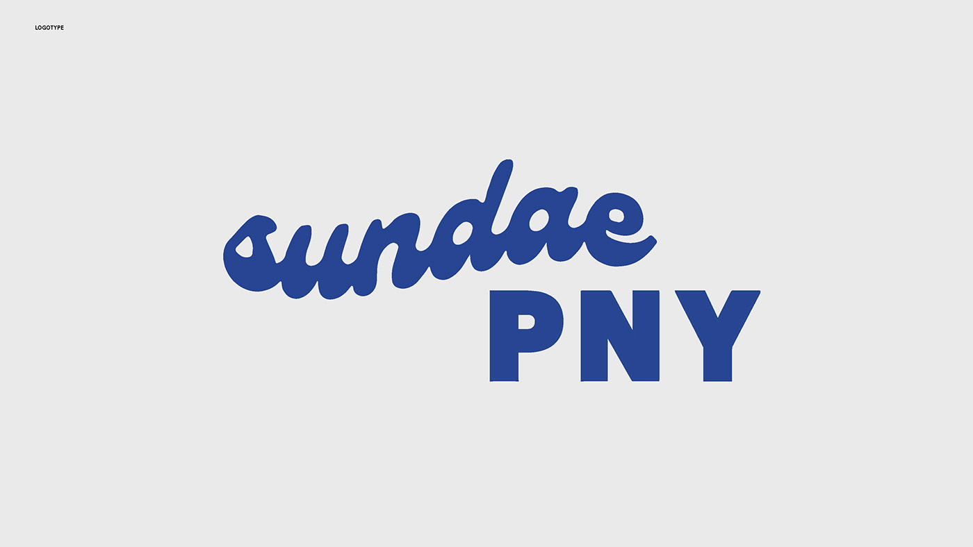 sundae ice cream brand identity Graphic Designer Packaging Logo Design Logotype
