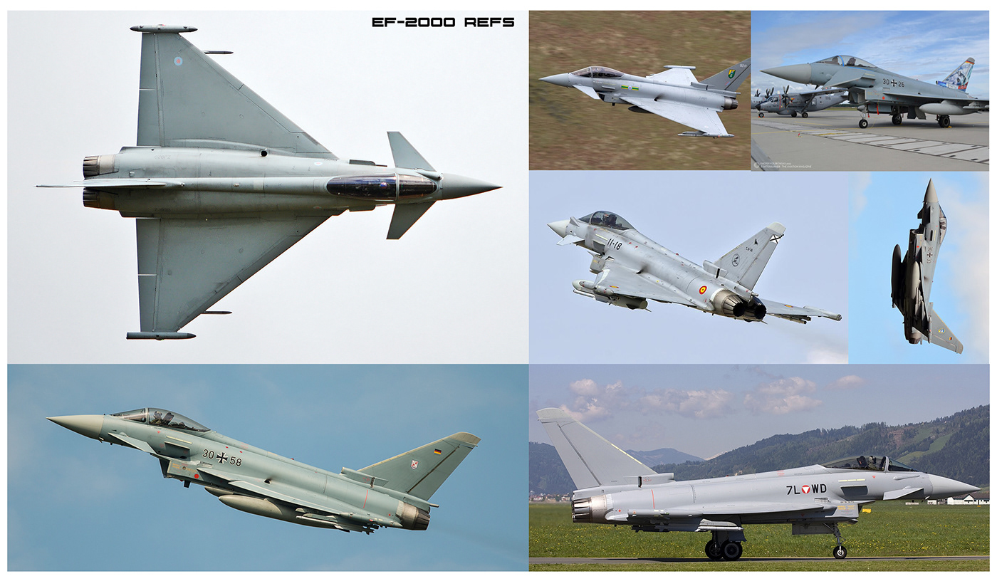 Typhoon Aircraft Military Fighter Vehicle stealth Jet 5thgen Eurofighter